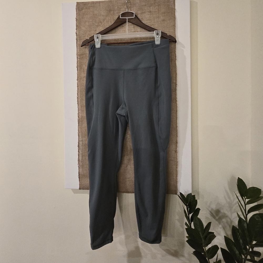 Reebok sage green athletic leggings. Size Large